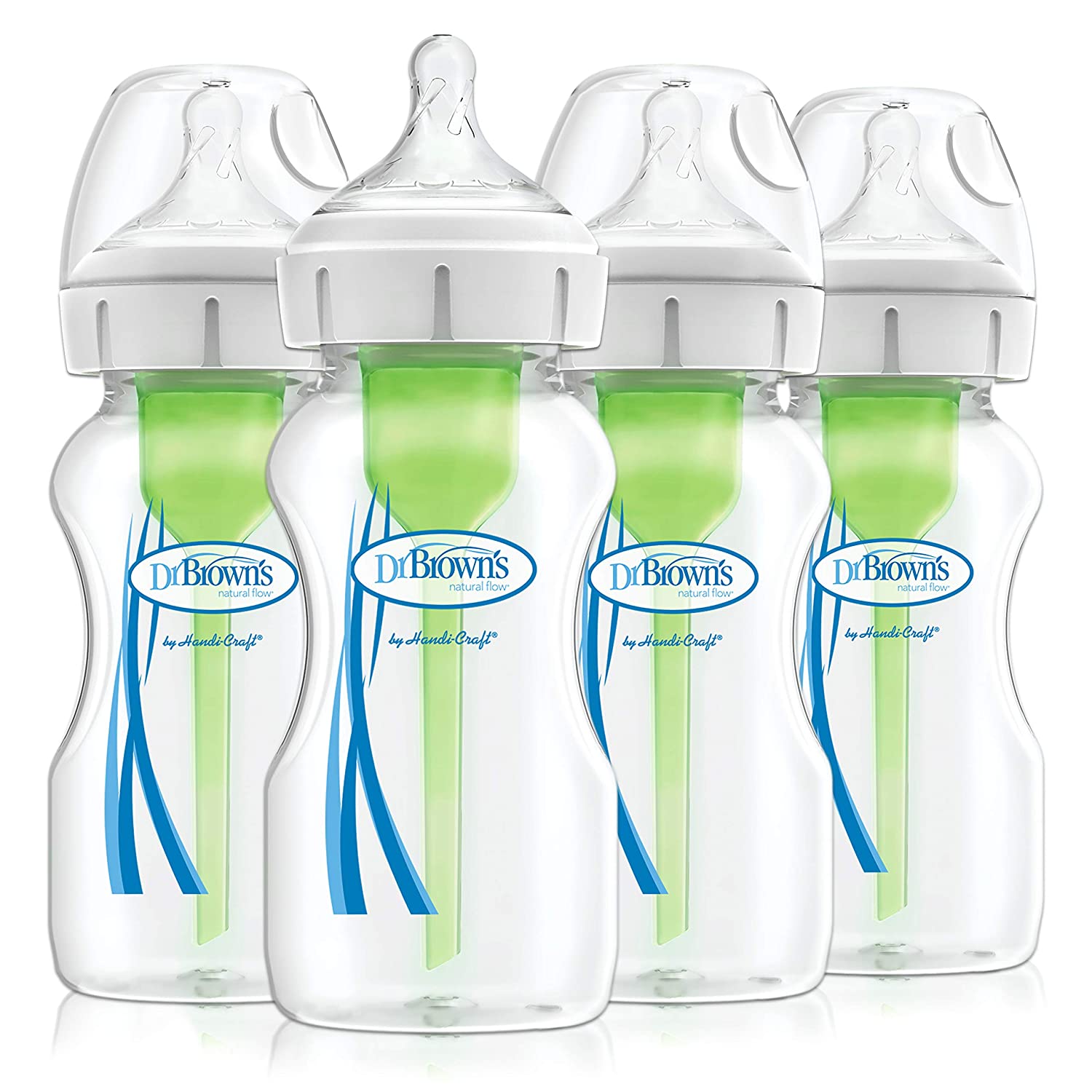 Wide-Neck Baby Bottle Brown's Options Dr 9 Ounce 