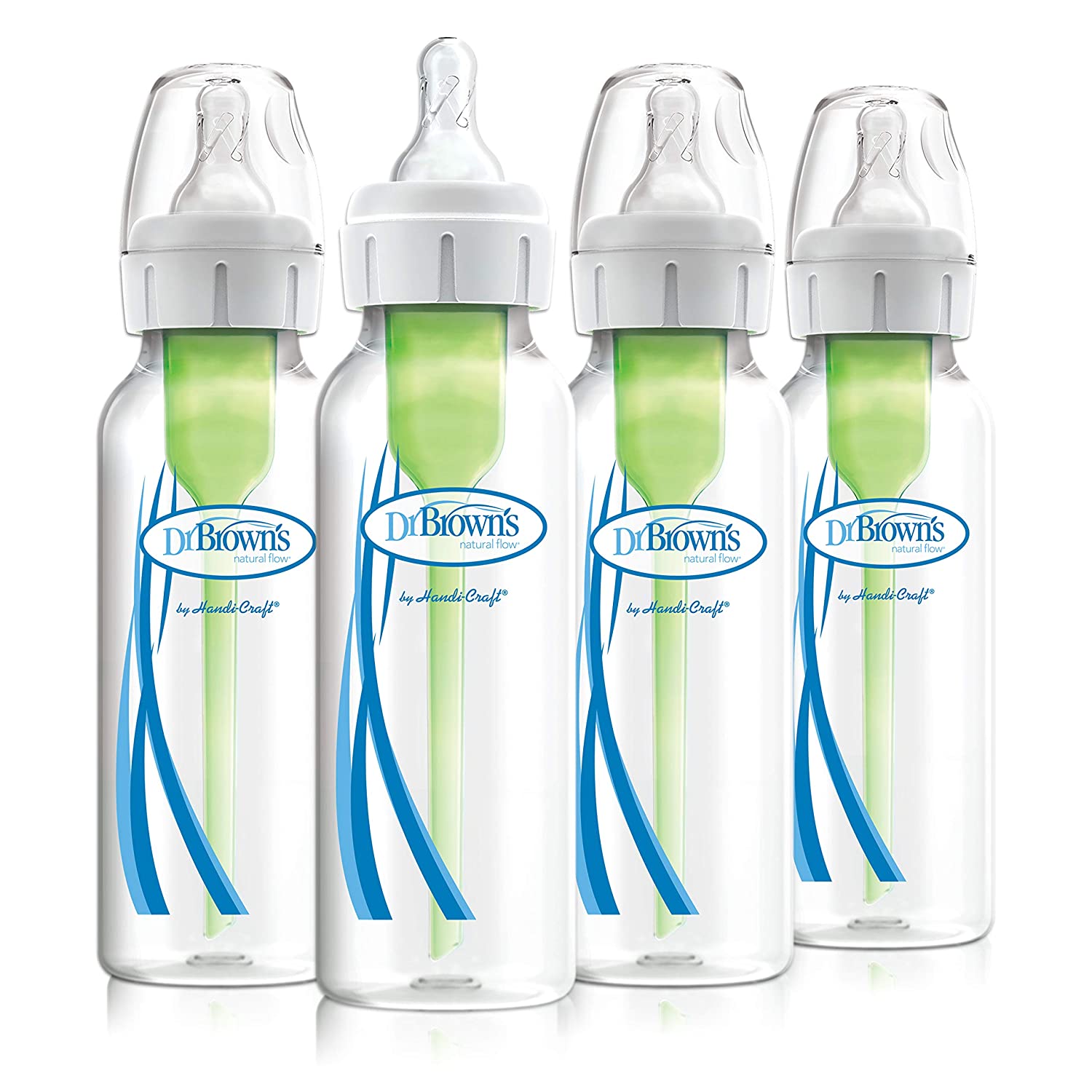 DR. BROWN'S BABY BOTTLE, OPTIONS+ ANTI-COLIC NARROW BOTTLE, 8 OUNCE (PACK  OF 4) - Dr. Brown's India Official - #1 Pediatrician Recommended Baby  Feeding Bottle